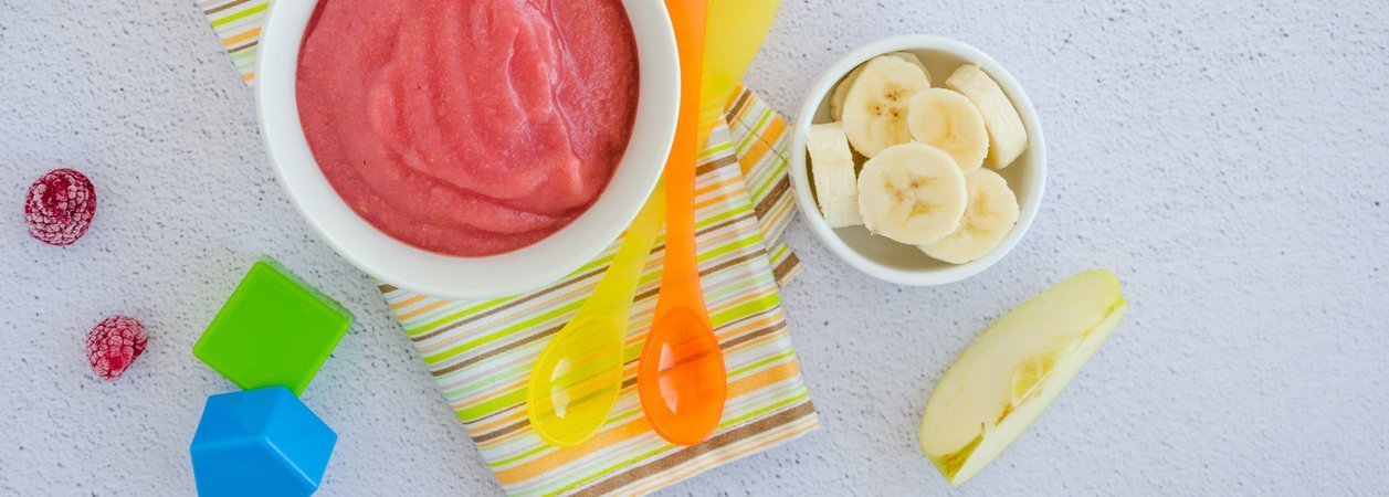 Alimentos orgânicos para bebês undefined